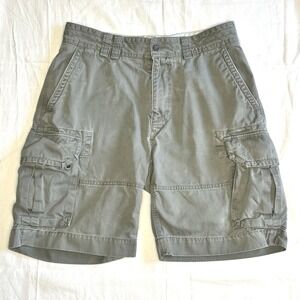 Polo Ralph Lauren Shorts Mens 33 Cargo Grey Classic Chino Outdoors